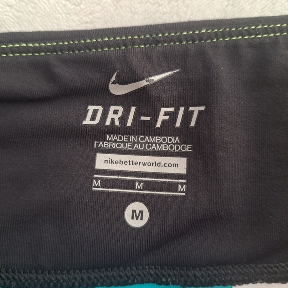 Nike Epic Lux Tight Python Black and Blue Leggings - Picture 8 of 13